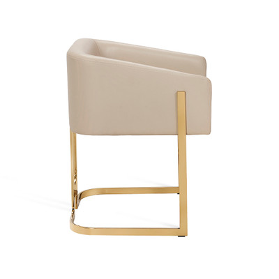 Interlude Home Banks Chair - Cream Latte