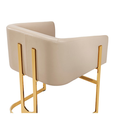 Interlude Home Banks Chair - Cream Latte