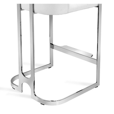 Interlude Home Banks Counter Stool - White