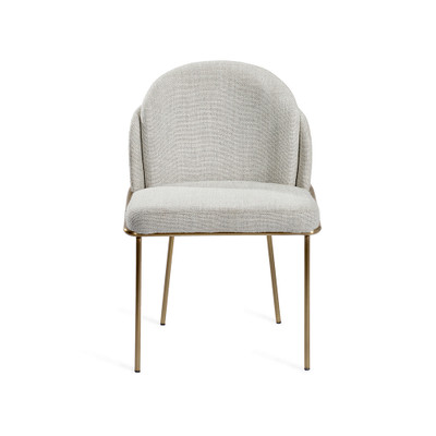 Interlude Home Elena Chair - Dove