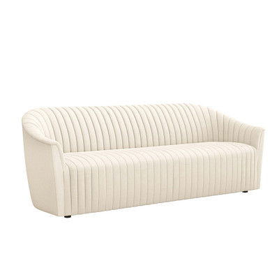 Interlude Home Channel Sofa - Pure