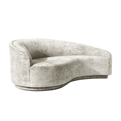 Interlude Home Dana Classic Left Chaise - Storm