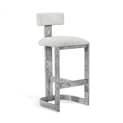 Interlude Home Brooklyn Bar Stool - Dove