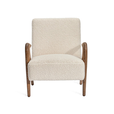 Interlude Home Angelica Lounge Chair - Shearling