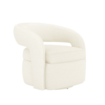 Interlude Home Targa Swivel Chair - Dune