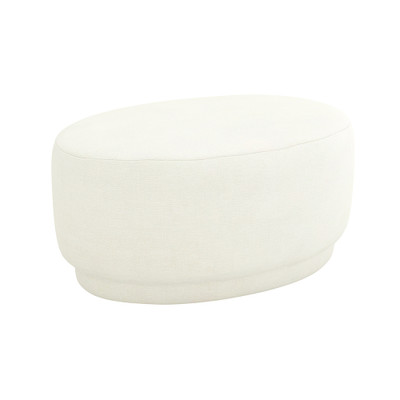 Interlude Home Dana Ottoman - Pure