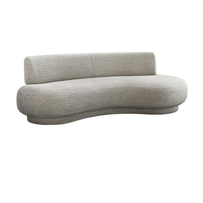 Interlude Home Nuage Right Sofa - Feather