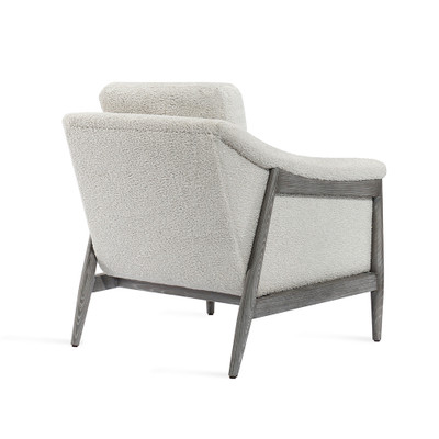 Interlude Home Layla Occasional Chair - Haze Shearling