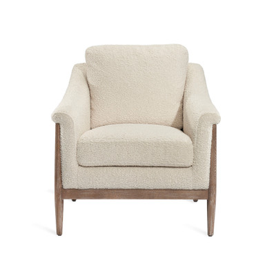 Interlude Home Layla Occasional Chair - Down Shearling