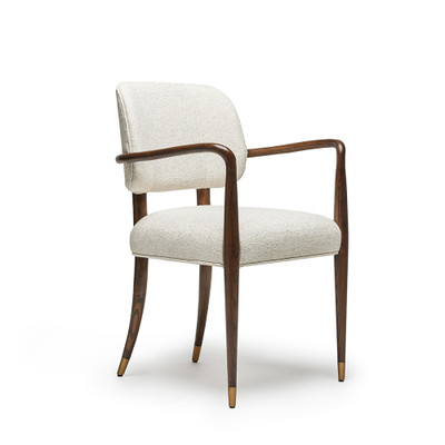 Interlude Home Serafina Arm Chair - Luster