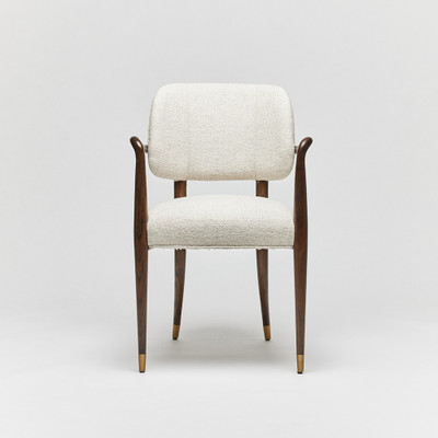 Interlude Home Serafina Arm Chair - Luster