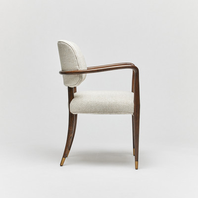 Interlude Home Serafina Arm Chair - Luster