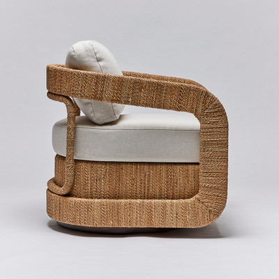 Interlude Home Harbour Lounge Chair - Natural