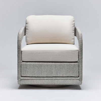 Interlude Home Harbour Lounge Chair - Grey