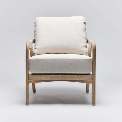 Interlude Home Delray Lounge Chair - White Ceruse
