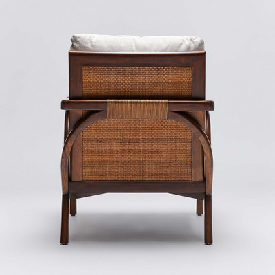 Interlude Home Delray Lounge Chair - Chestnut