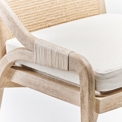 Interlude Home Delray Side Chair - White Ceruse