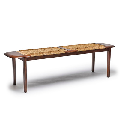 Interlude Home Juno Bench - Chestnut