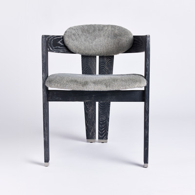 Interlude Home Maryl Dining Chair - Pewter