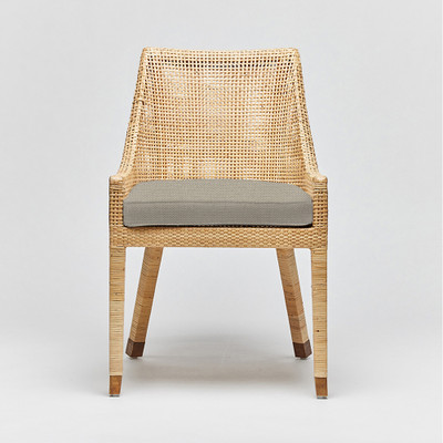 Interlude Home Boca Dining Chair - Natural/ Sisal