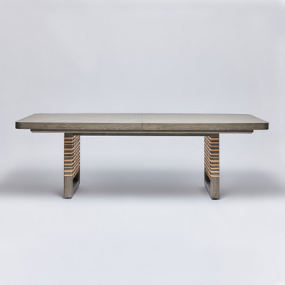 Interlude Home Osprey Extension Table - Grey