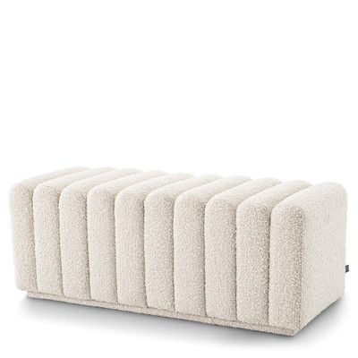 Eichholtz Bente Bench - Bouclé Cream