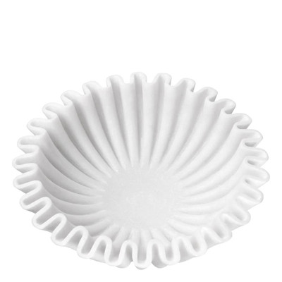 Eichholtz Jackson Bowl - Round White Marble