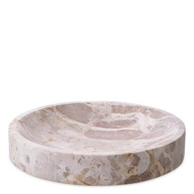 Eichholtz Moca Bowl - Brown Marble