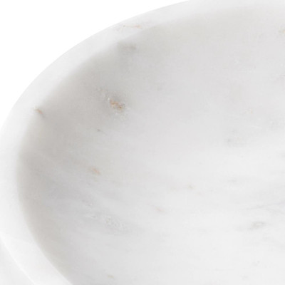 Eichholtz Moca Bowl - White Marble