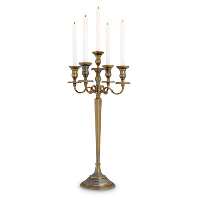 Eichholtz Amarillo Candle Holder - S Vintage Brass