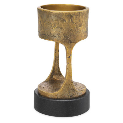 Eichholtz Bologna Candle Holder - S Vintage Brass