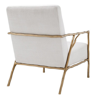 Eichholtz Antico Chair - Gold Panama Natural