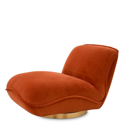 Eichholtz Relax Chair - Savona Orange Velvet