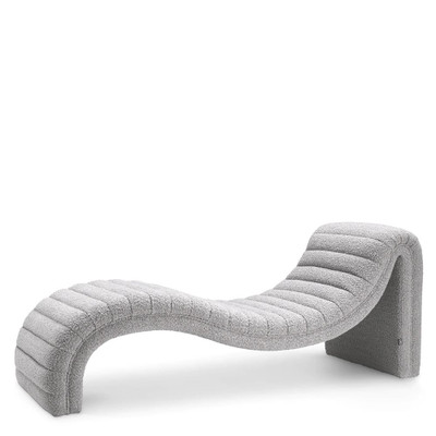 Eichholtz Longue Chaise - Pioneer Bouclé Grey