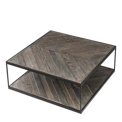 Eichholtz La Varenne Square Coffee Table - Weathered Oak