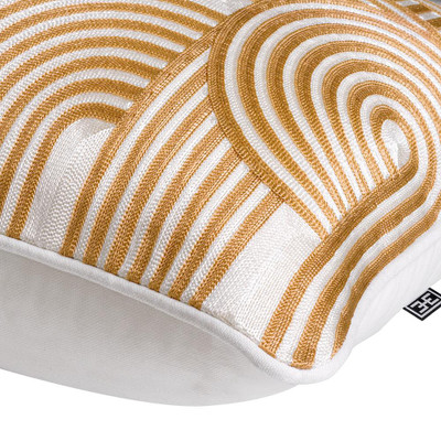 Eichholtz Abacas Cushion - Gold White