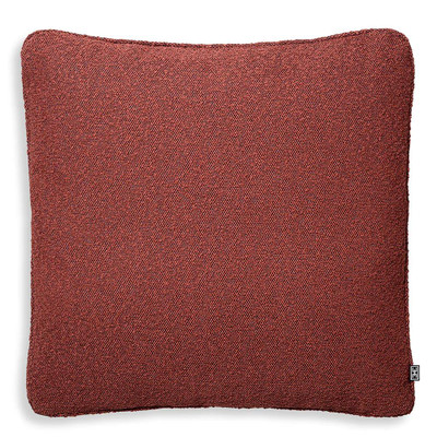 Eichholtz Bouclé Cushion - L Rouge