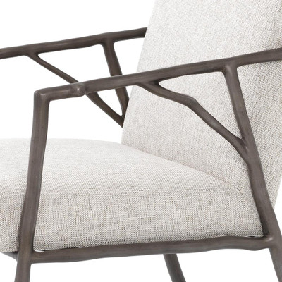 Eichholtz Antico Dining Chair - Medium Bronze Loki Natu