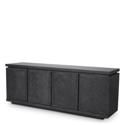 Eichholtz Bowen Dresser - Charcoal Grey Oak Veneer