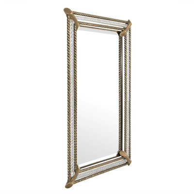 Eichholtz Cantoni Mirror - Vintage Brass