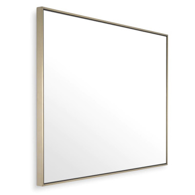 Eichholtz Redondo Mirror - Brushed Brass 90 X 120 Cm