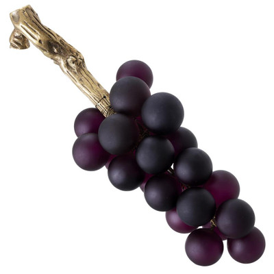 Eichholtz French Object - Grapes Purple Vintage Brass