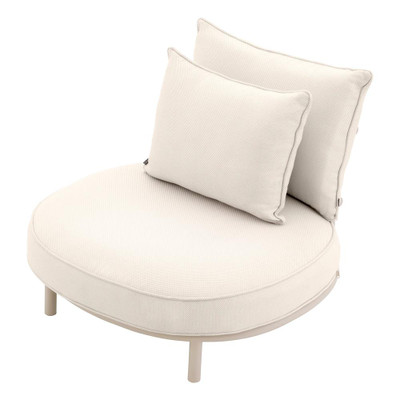 Eichholtz Laguno Outdoor Chair - Sand Lewis Off-White/Grey