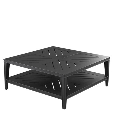 Eichholtz Bell Rive Outdoor Coffee Table - Square Black