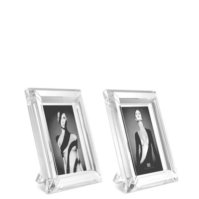 Eichholtz Theory Picture Frame - S Crystal Glass - Set Of 2