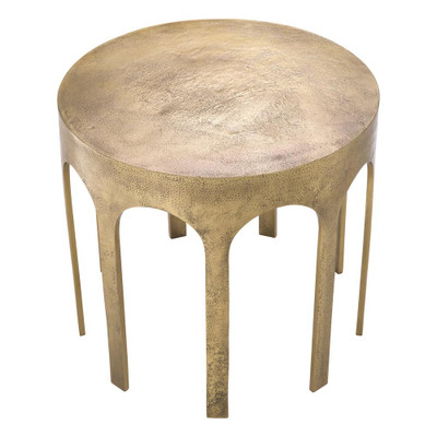 Eichholtz Gardini Side Table - Vintage Brass