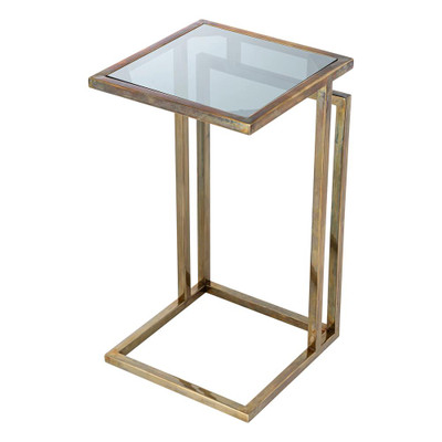 Eichholtz Marcus Side Table - Vintage Brass