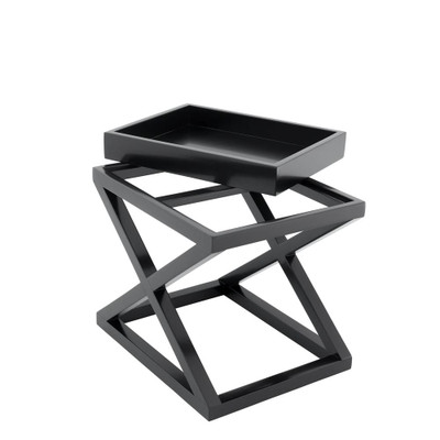 Eichholtz Mcarthur Side Table - Waxed Black