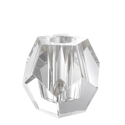 Eichholtz Coquette Tealight Holder - Crystal Glass