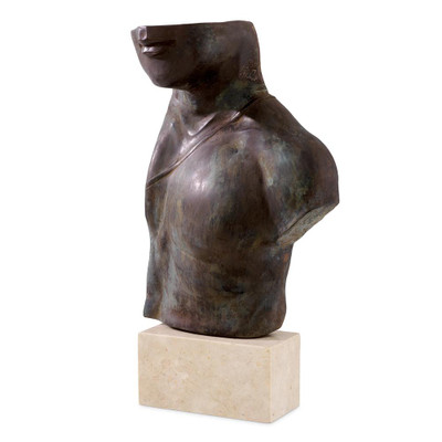 Eichholtz Artem Torso - Antique Bronze